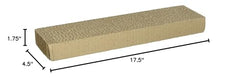 Ware Manufacturing WARE two-pack corrugated scratcher pads shown with catnip included in packaging