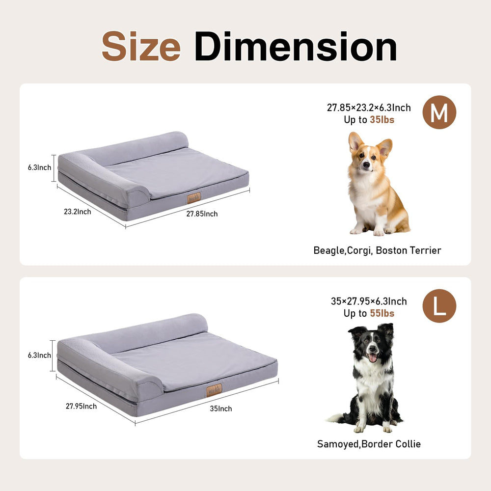 WARKEY dog bed in a cozy home setting suggests year-round comfort.