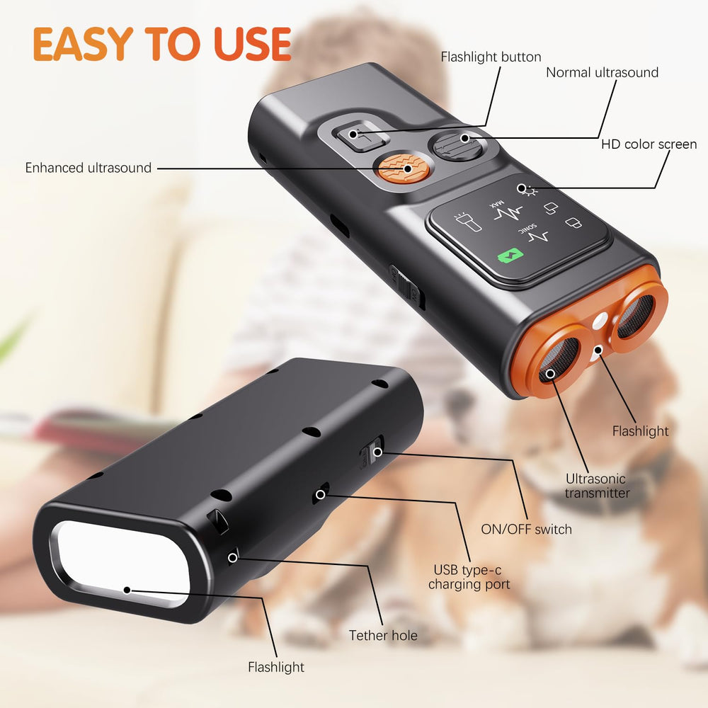 Warmow dog training device ideal for outdoor walks and parks.