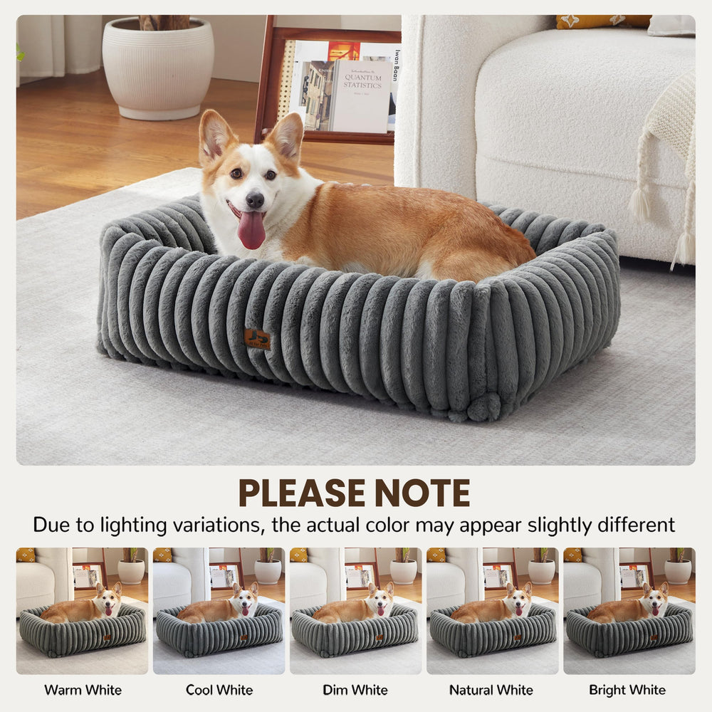 Warmrest small to medium size display shows versatile fit for different dogs.