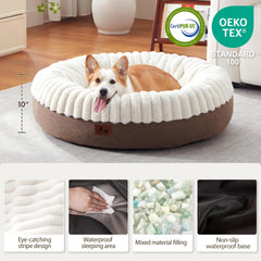 Warmrest Donut Bed thick edges support for restful naps