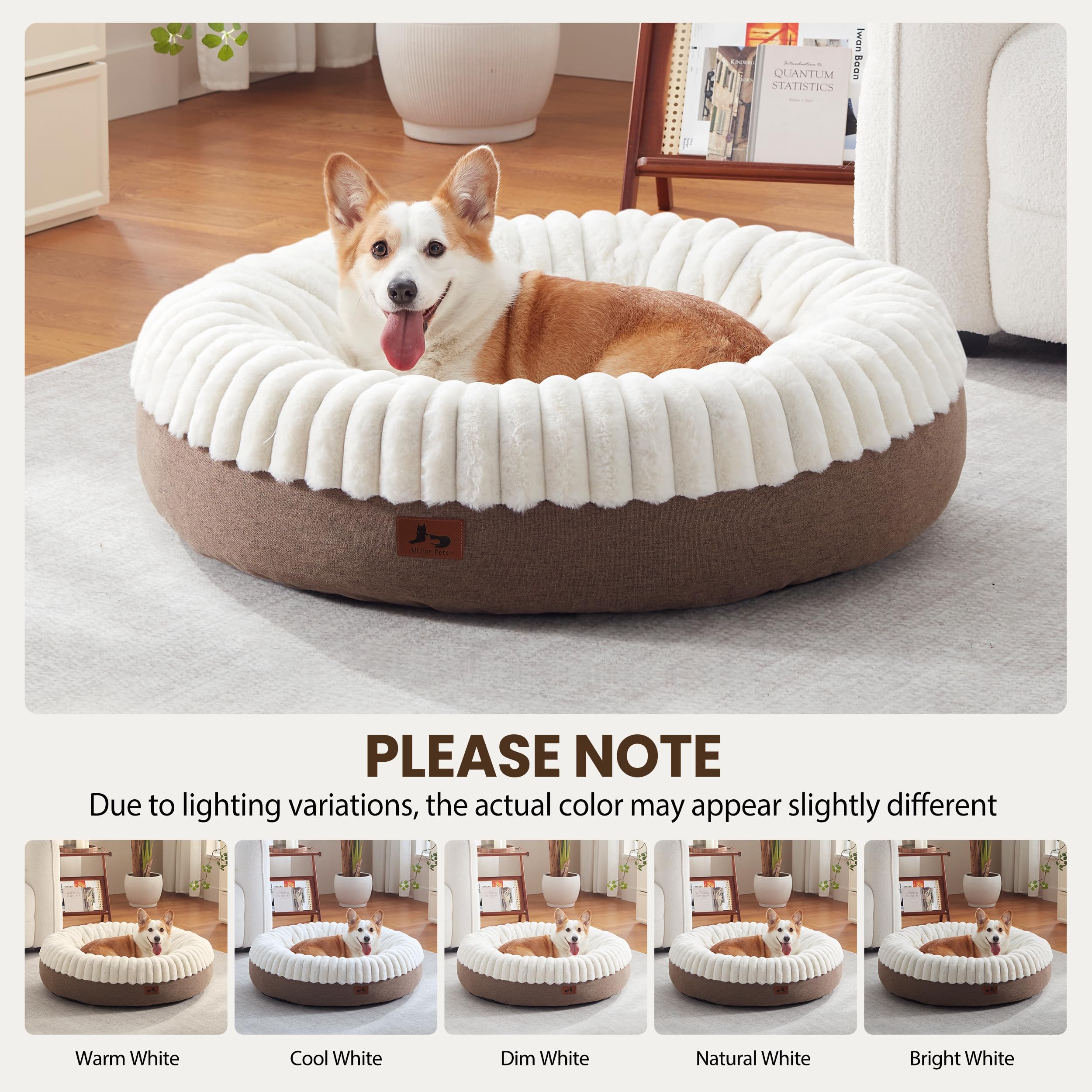 Warmrest Donut Bed vacuum-packed expands to fluffy loft