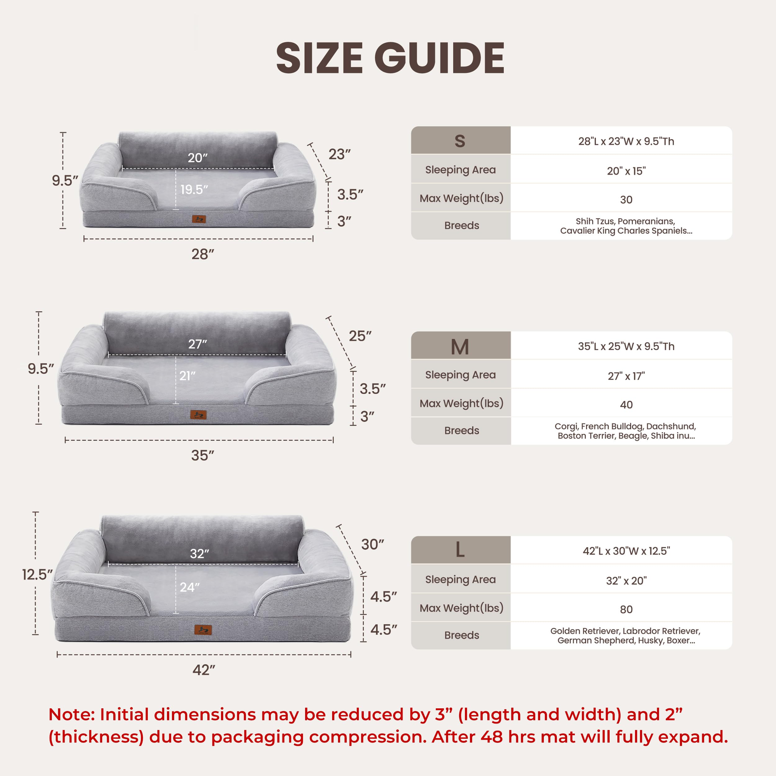Warmrest light-grey fabric texture emphasizes durable stylish look.