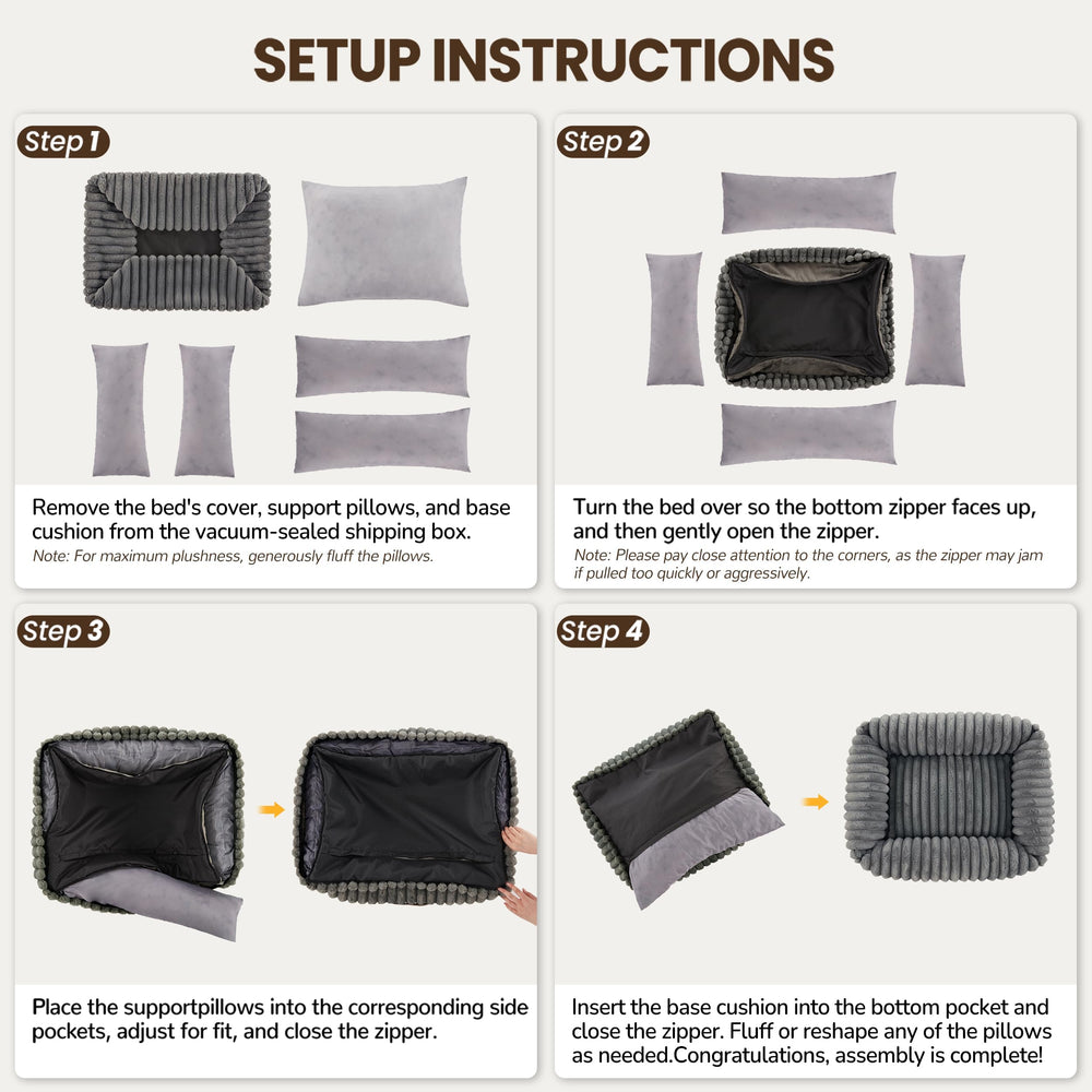 Warmrest removable cover closeup demonstrates machine-washable cover for easy cleaning.