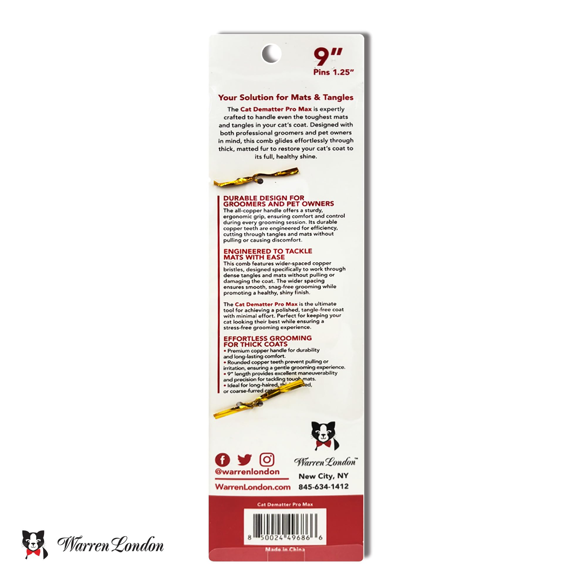 Warren London Cat DeMatter Pro Max product shot for display or packaging.