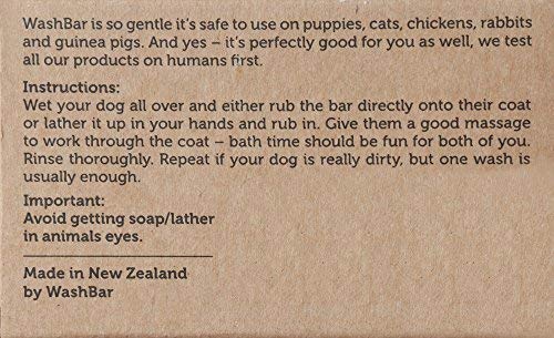 WashBar natural vegetable-based soap with no plastic waste.