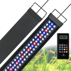 WaterRebirth LED strip extendable brackets enable quick, versatile setup for various tanks.