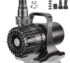 WaterRebirth PS-1700 submersible pump in use delivers steady fountain flow.