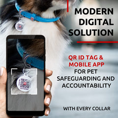 WAUDOG collar with durable metal buckle for outdoor adventures