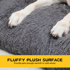 WayImpress crate pad plush fabric closeup highlights ultra-soft texture for cozy rests