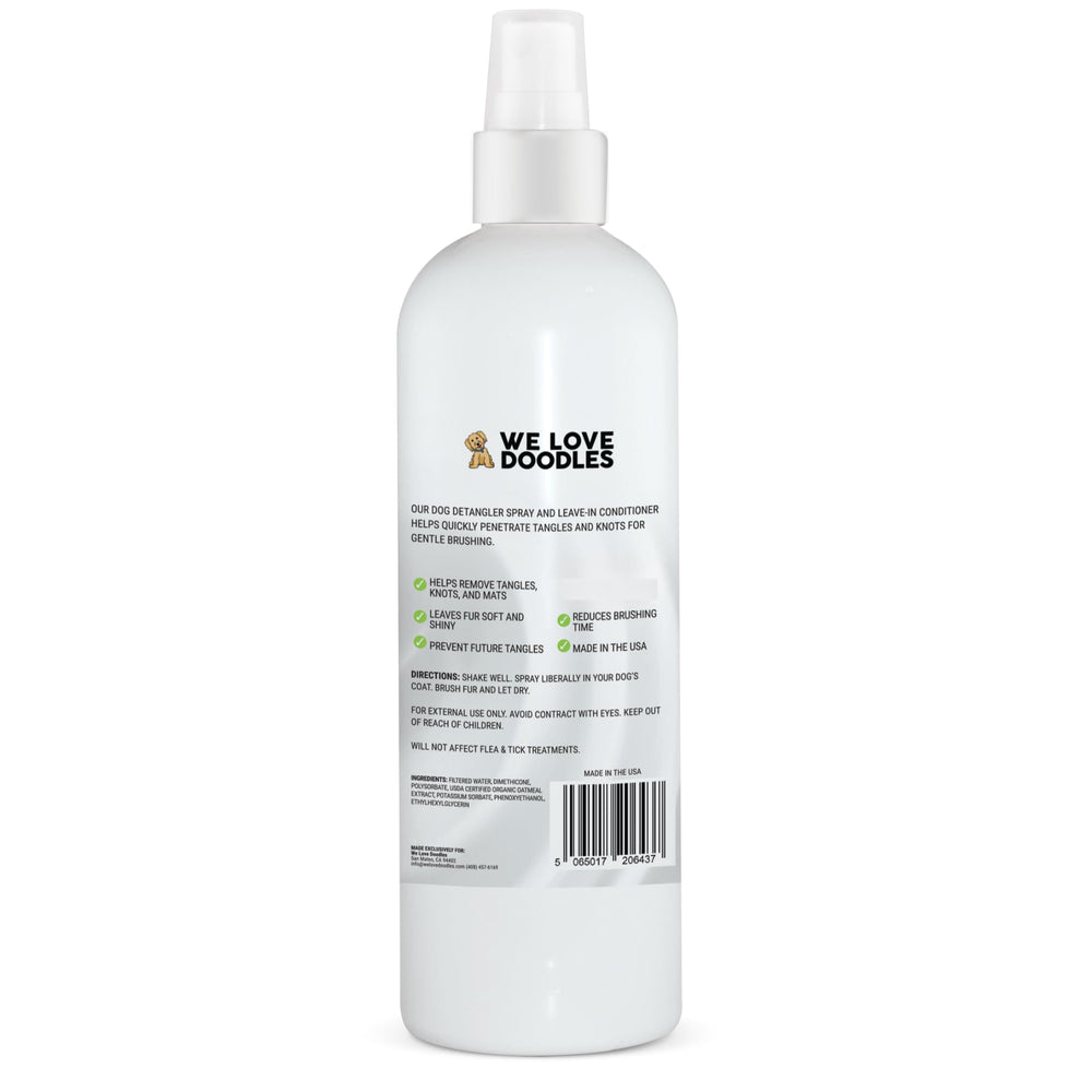 We Love Doodles lavender-scented spray enhances a pleasant grooming experience
