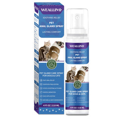 WEALLIN Anal Gland Spray bottle ready for quick, gentle application.