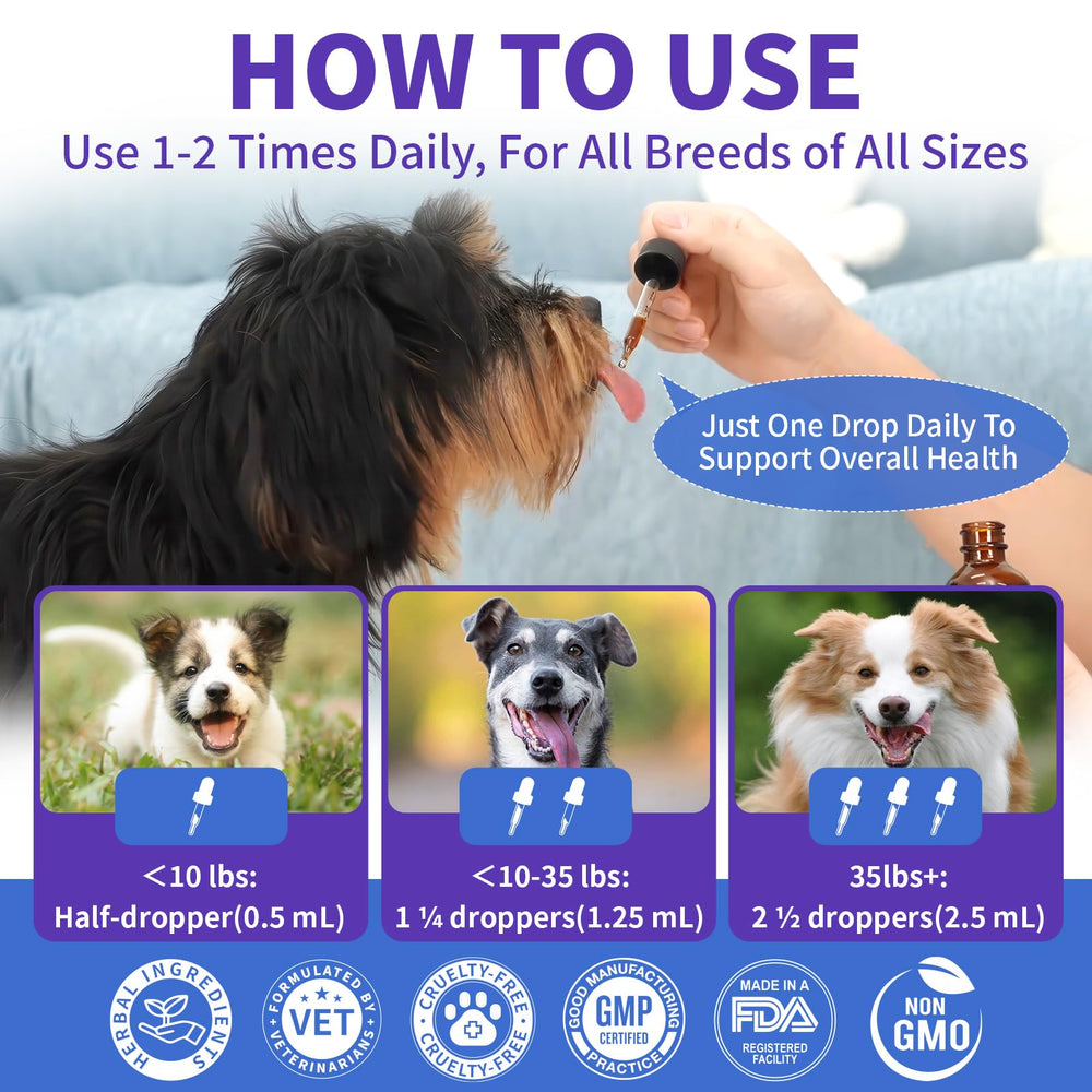 WEALLIN dog cough drops packaging front shows portable bottle for daily use.