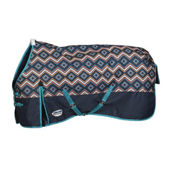 WeatherBeeta ComFiTec Essential Standard Neck Medium Sedona Star front view shows secure fit and warmth