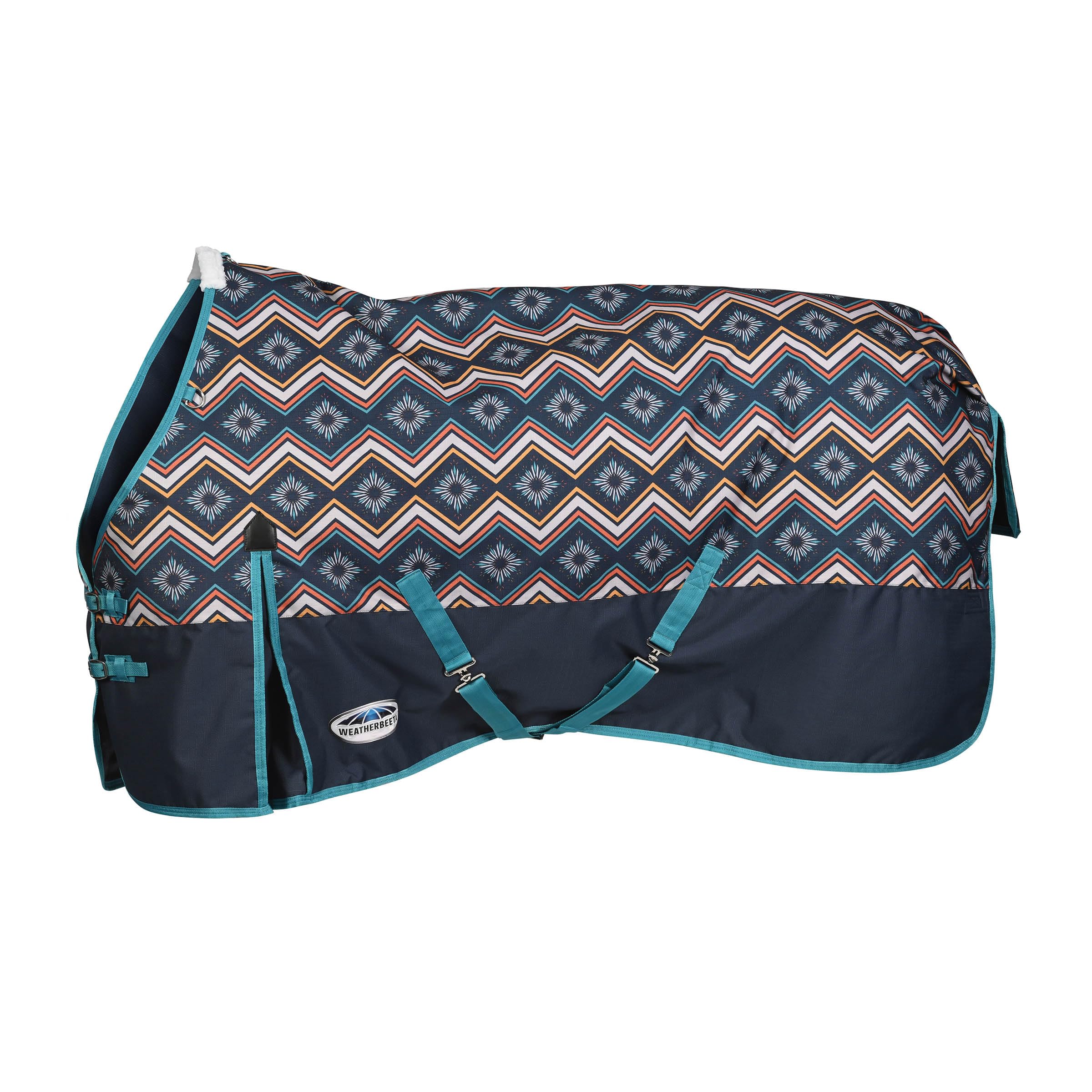 WeatherBeeta ComFiTec Essential Standard Neck Medium rug in Sedona Star Print for warm coverage