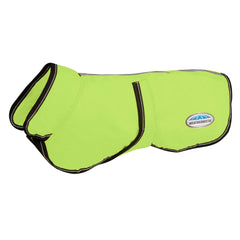 WeatherBeeta ComFiTec Reflective Parka on a dog, high visibility for night walks