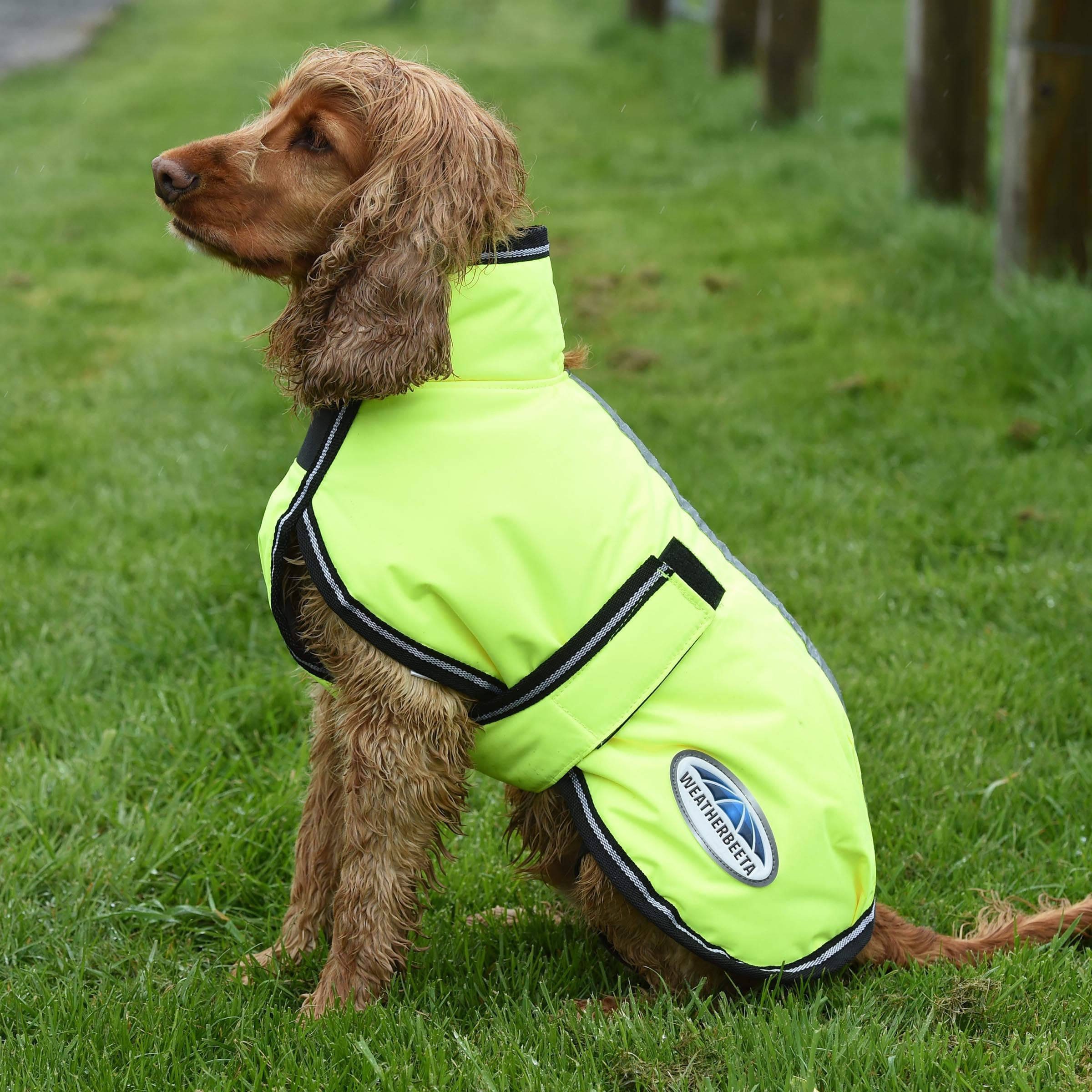 WeatherBeeta ComFiTec Reflective Parka side view shows full coverage and warmth