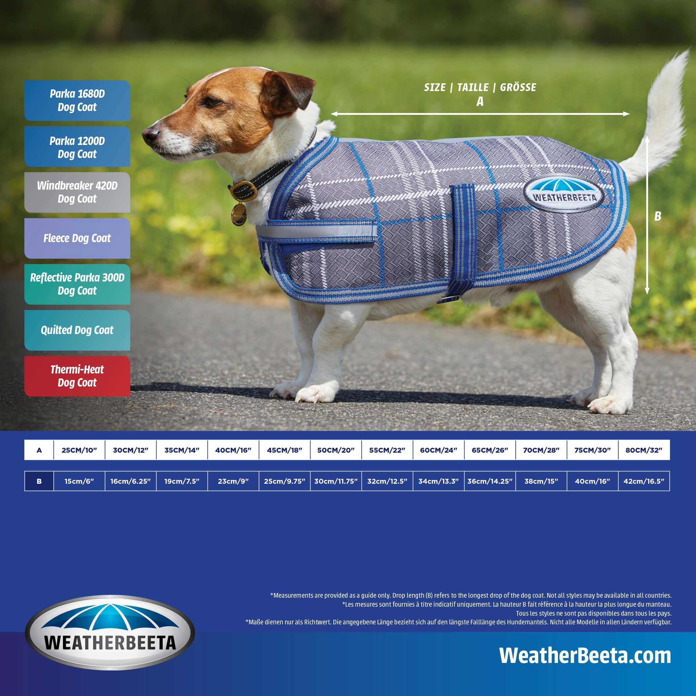 WeatherBeeta Reflective Parka 300D outer durability highlighted in close-up
