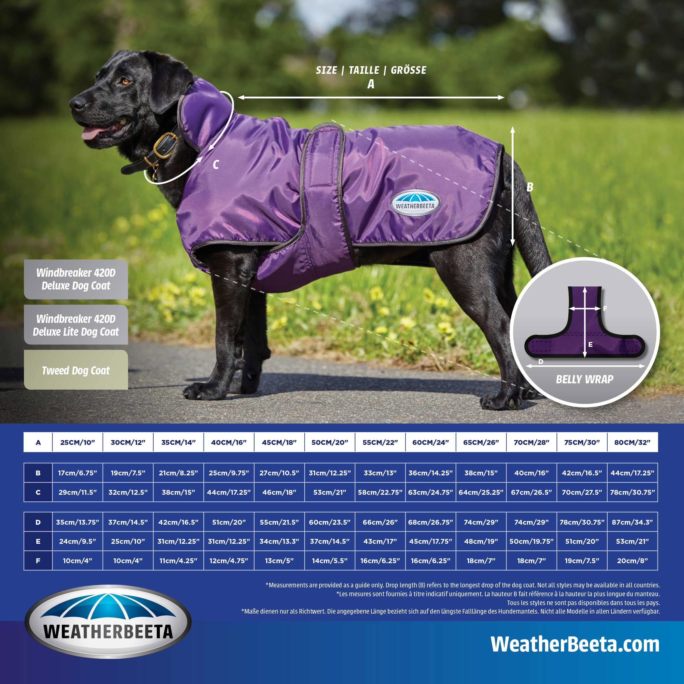 WeatherBeeta WindBreaker leash hole and wrap design keeps harnesses secure during walks.