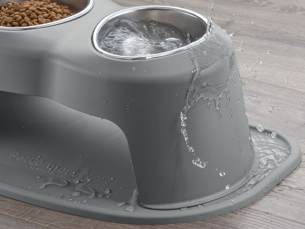 WeatherTech dark grey color blends with home décor while hiding messes.