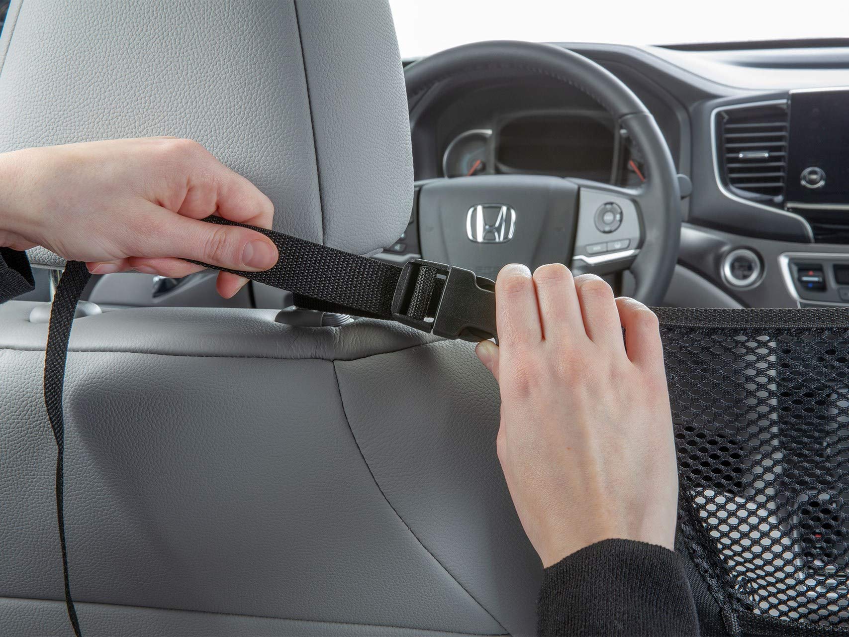 WeatherTech Pet Partition Made in USA label signals quality and craftsmanship