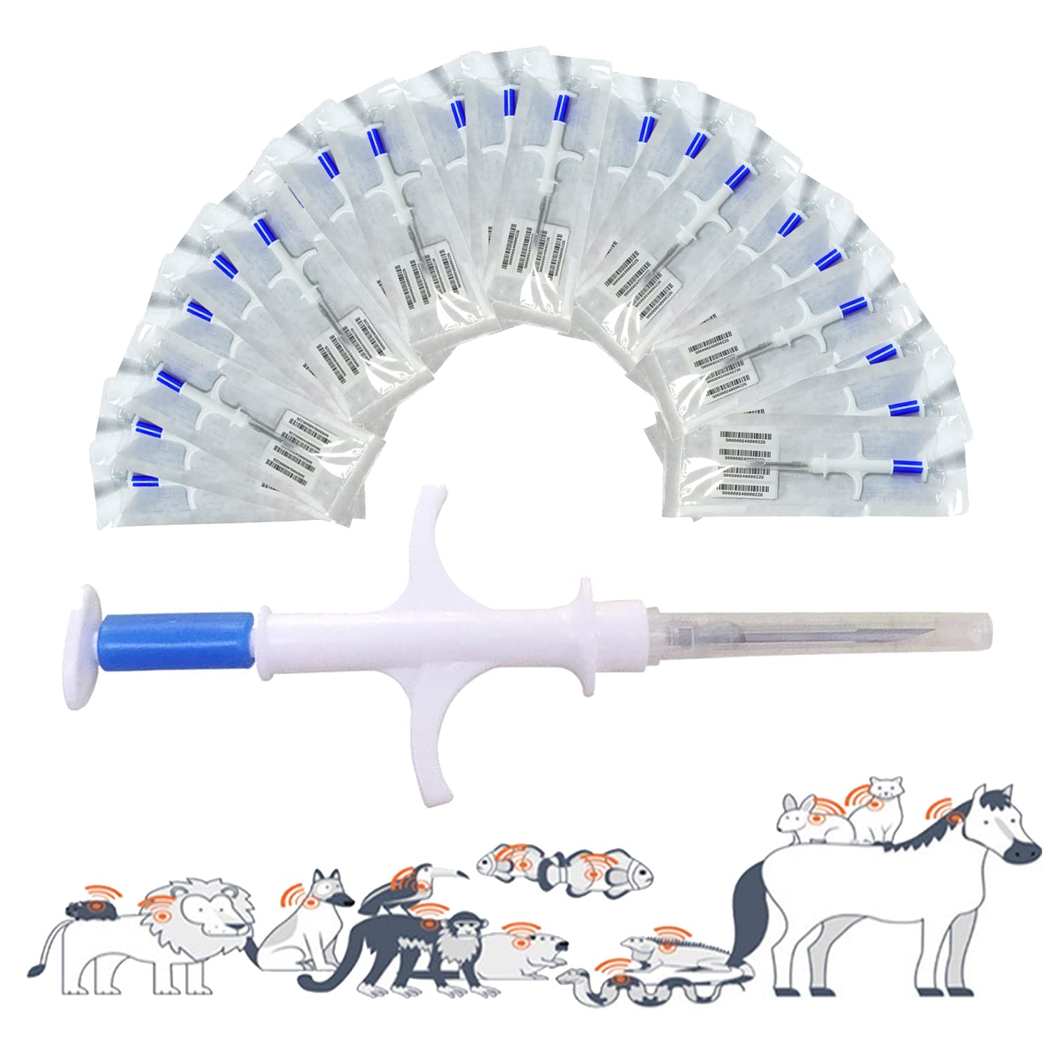 WeeGeeks universal-pet-microchip-packaging enables quick identification and safe storage.