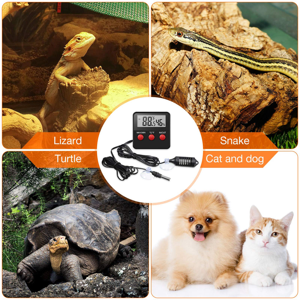 Weewooday battery-powered digital monitor runs on AAA for flexible placement.