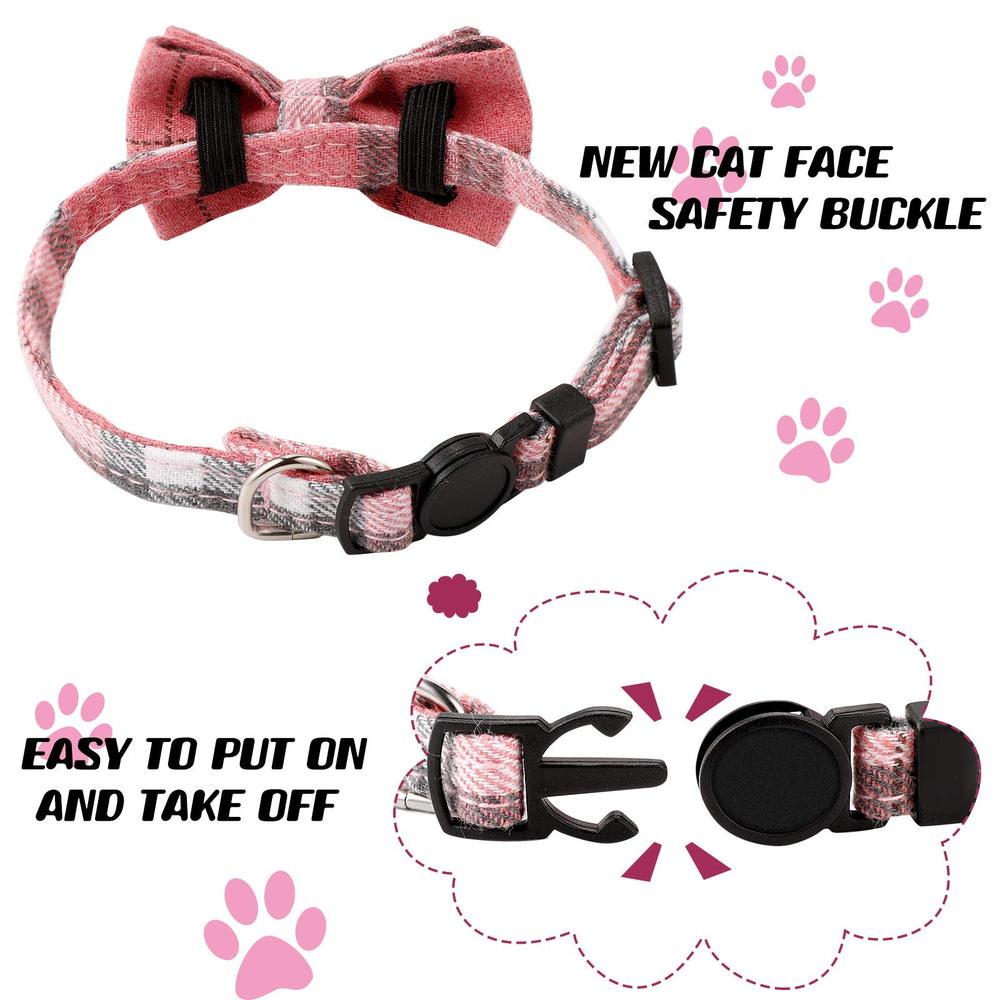 Weewooday adjustable kitten collar in 7-11 inch range, fits most small pets.