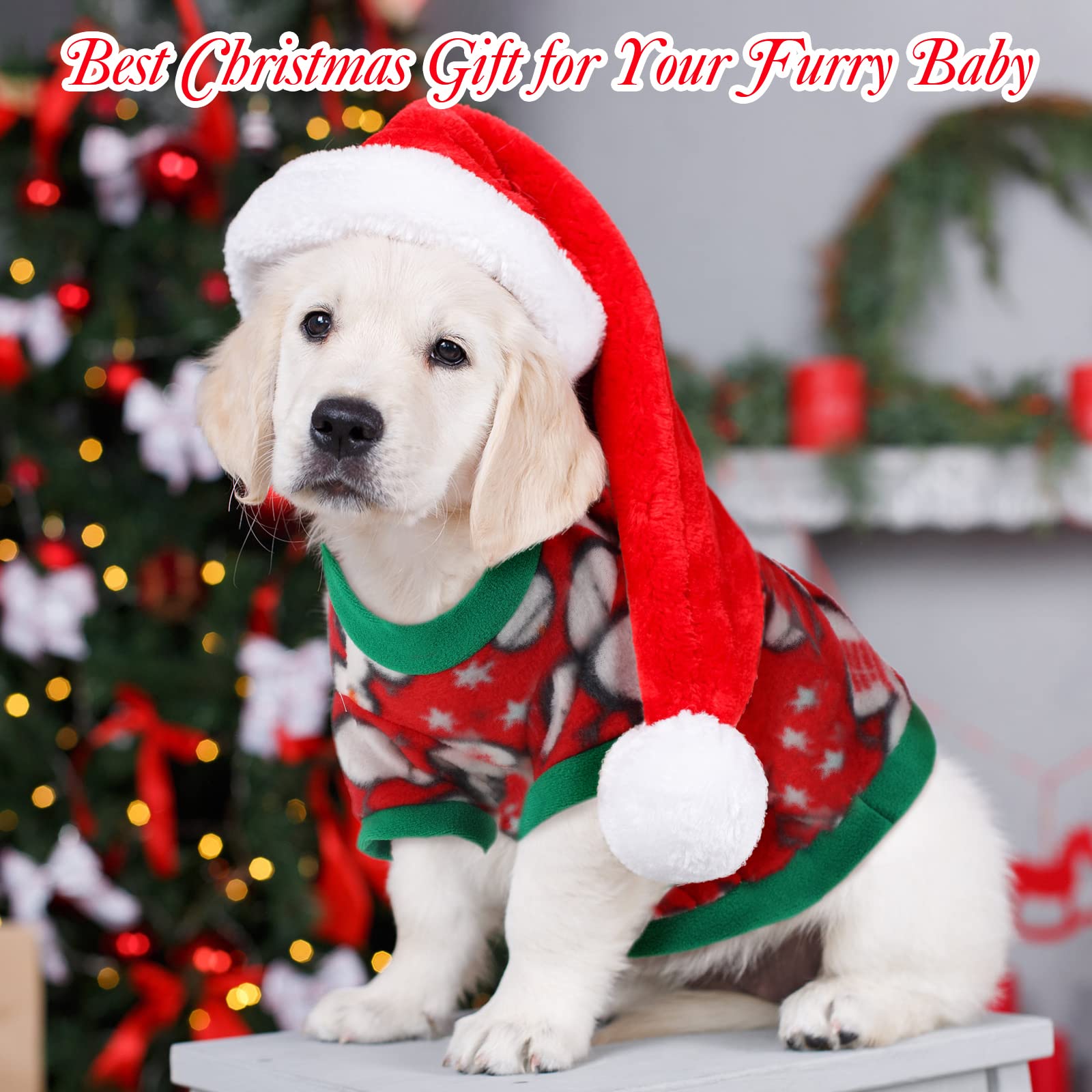 Weewooday dog sweater slip-on-design enables quick, comfortable dressing