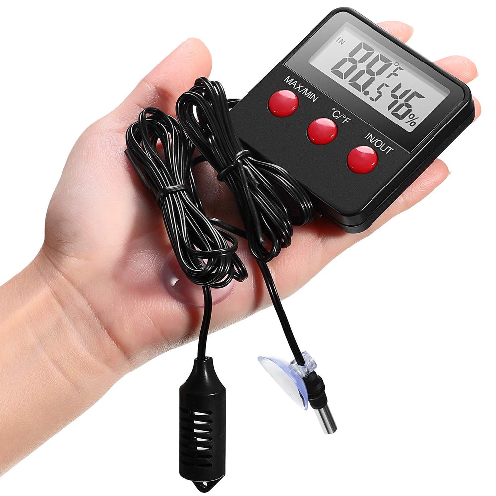 Weewooday indoor-outdoor gauge tracks temperature and humidity in real time