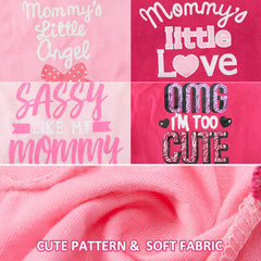 Weewooday packaged dress set 4-piece, ready for cute daily looks.