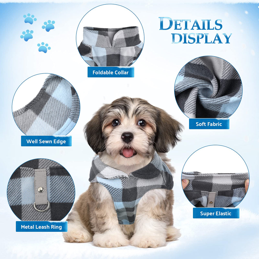 Weewooday winter fabric dog sweater text pattern – cute style with everyday comfort.