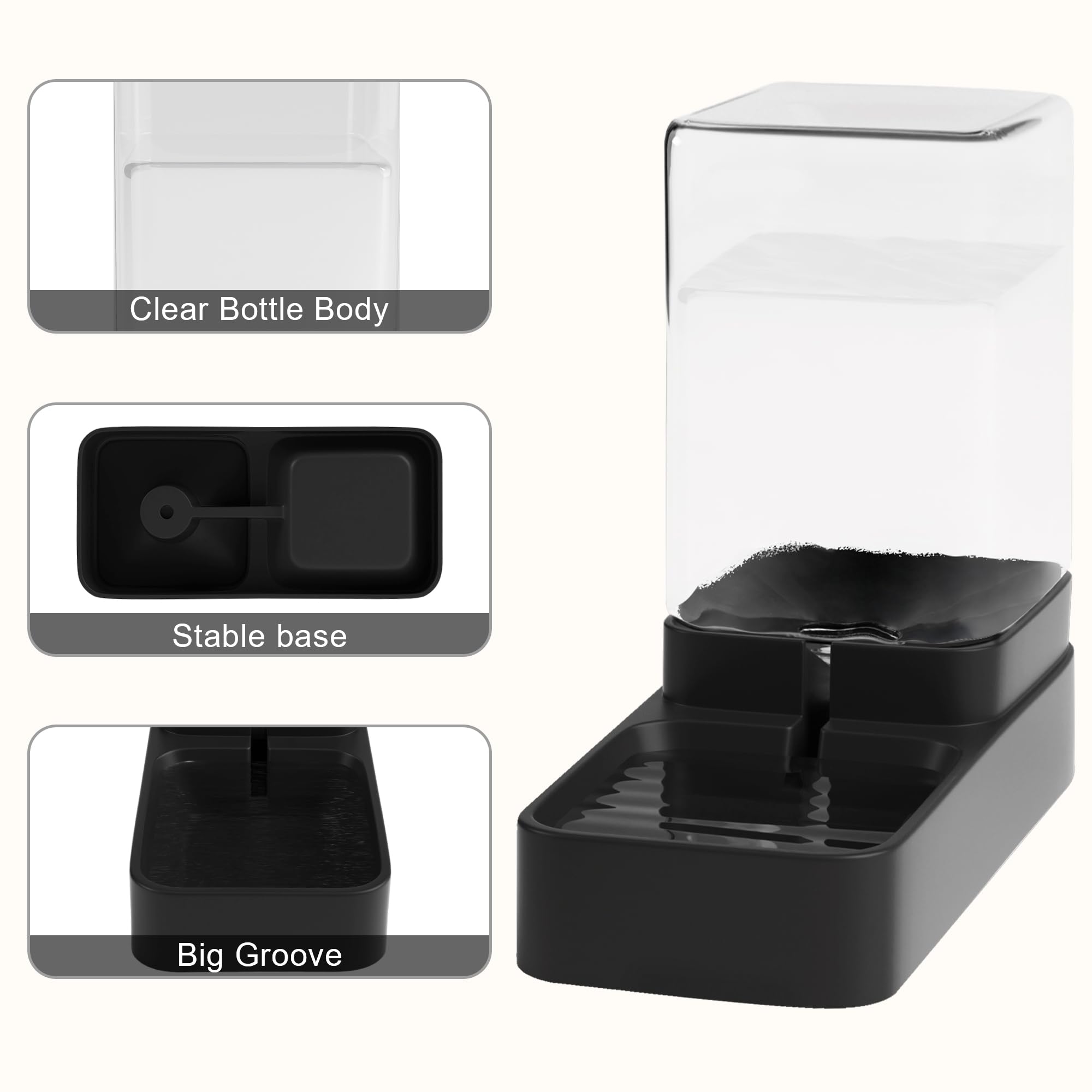 Wefeedy easy-clean-disassembly enables quick cleaning after use.