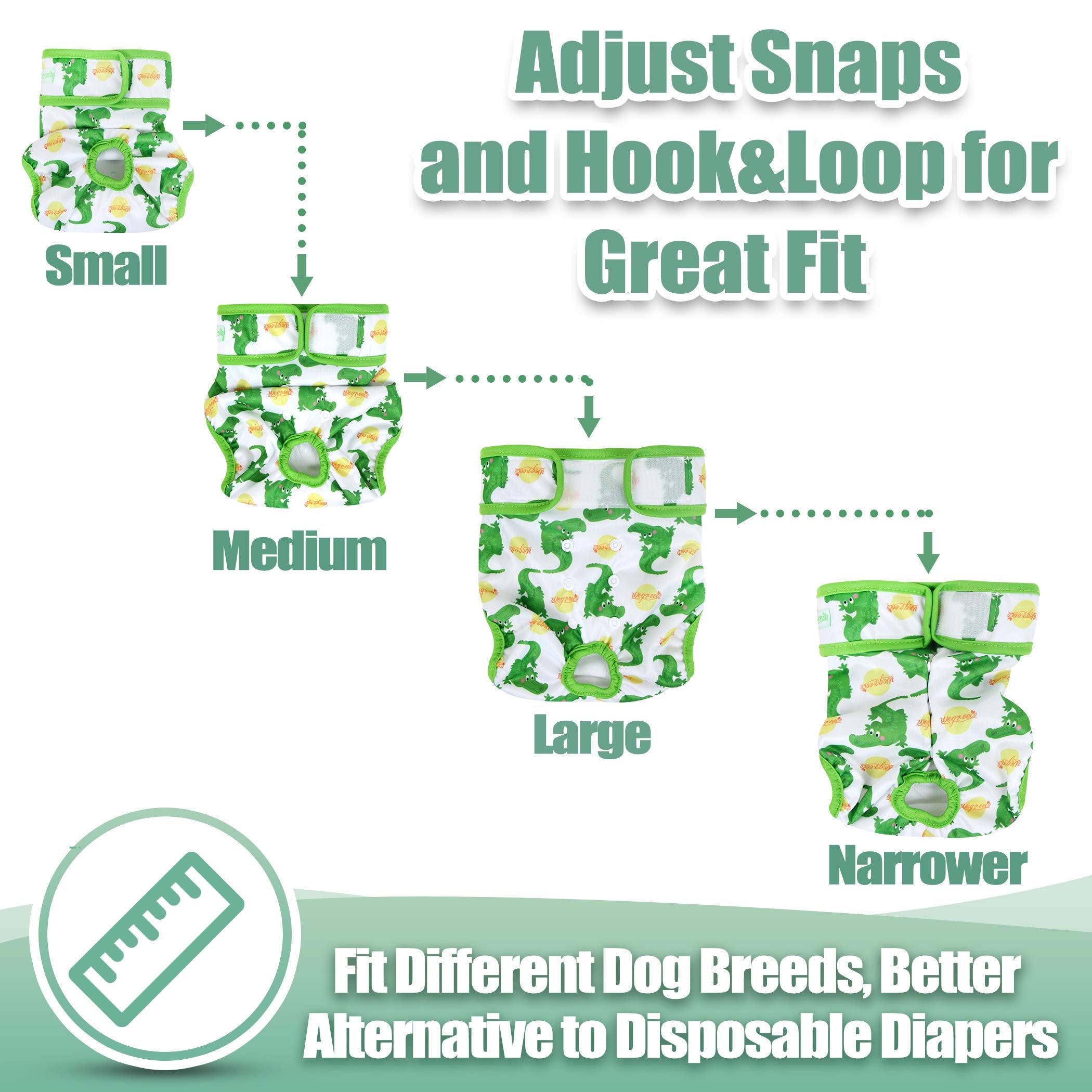 Hook and loop closures are quick and fur-friendly.