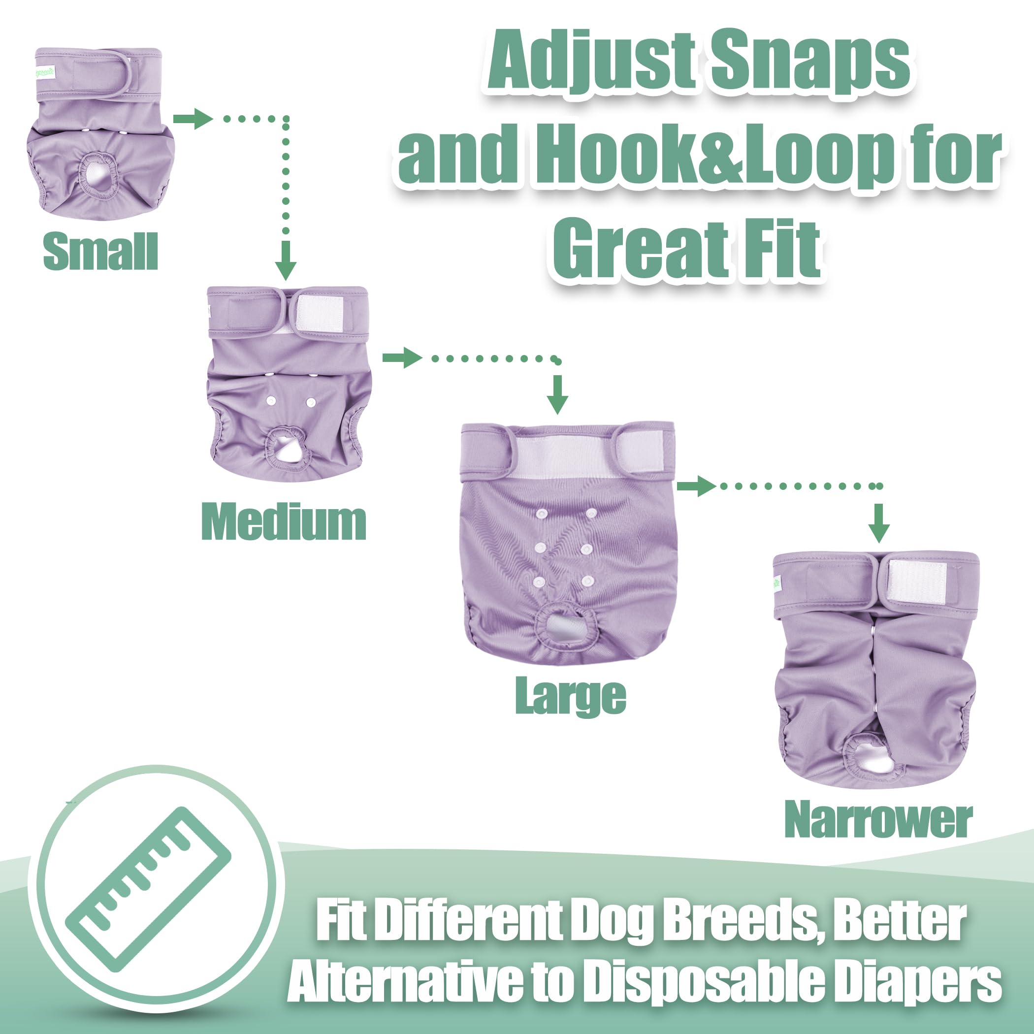 Wegreeco reusable design supports multiple uses and easier laundry management.