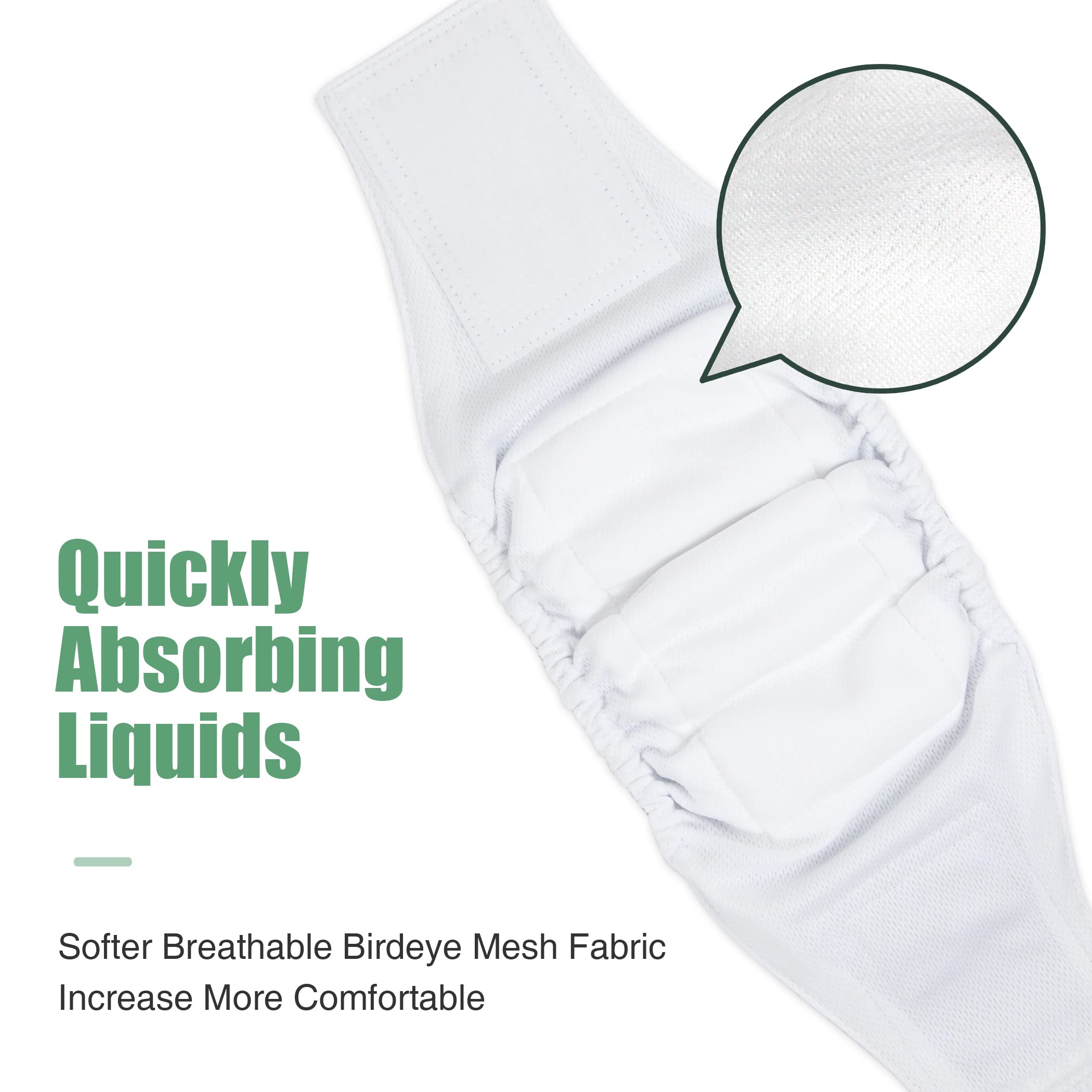 wegreeco travel-ready wrap for house training and outings.