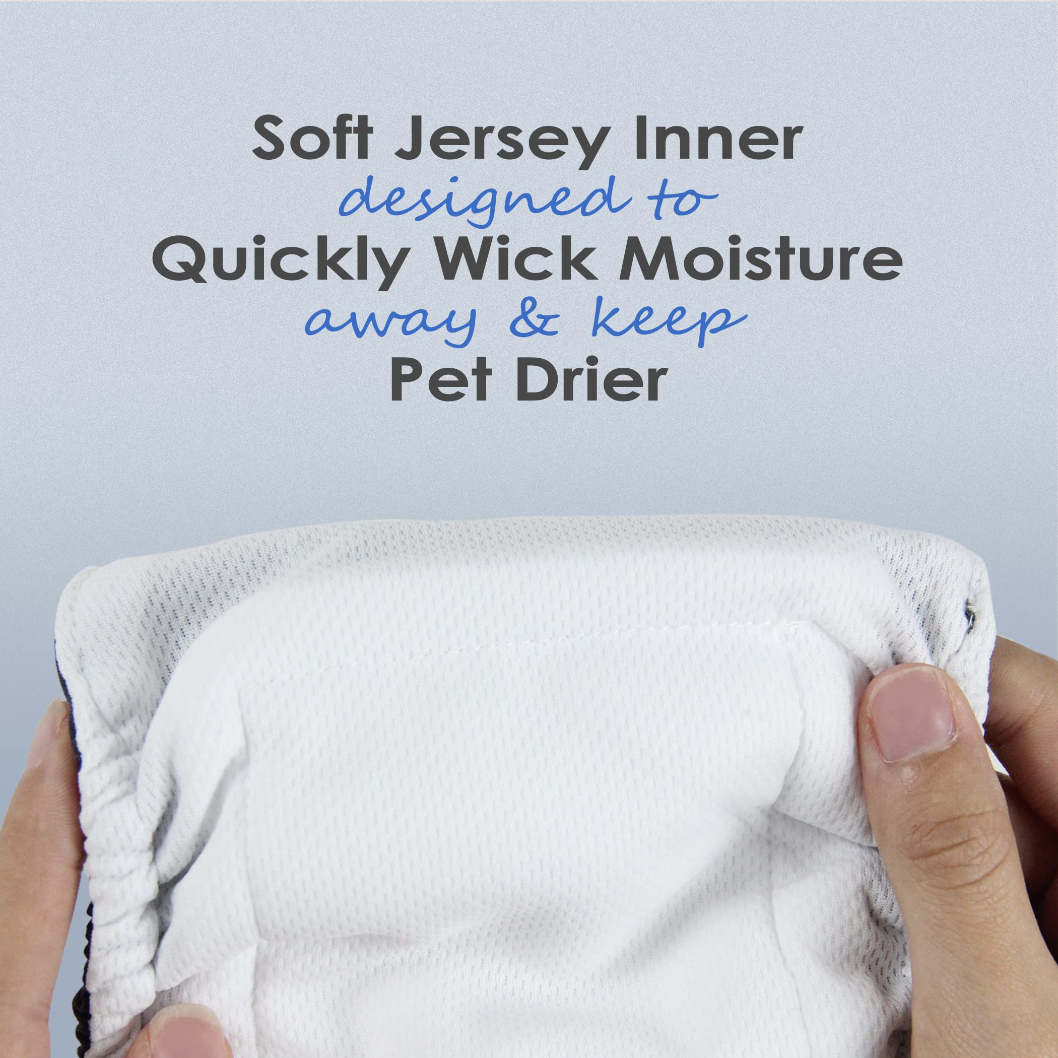 Wegreeco leak-free outer layer guards rugs and furniture.