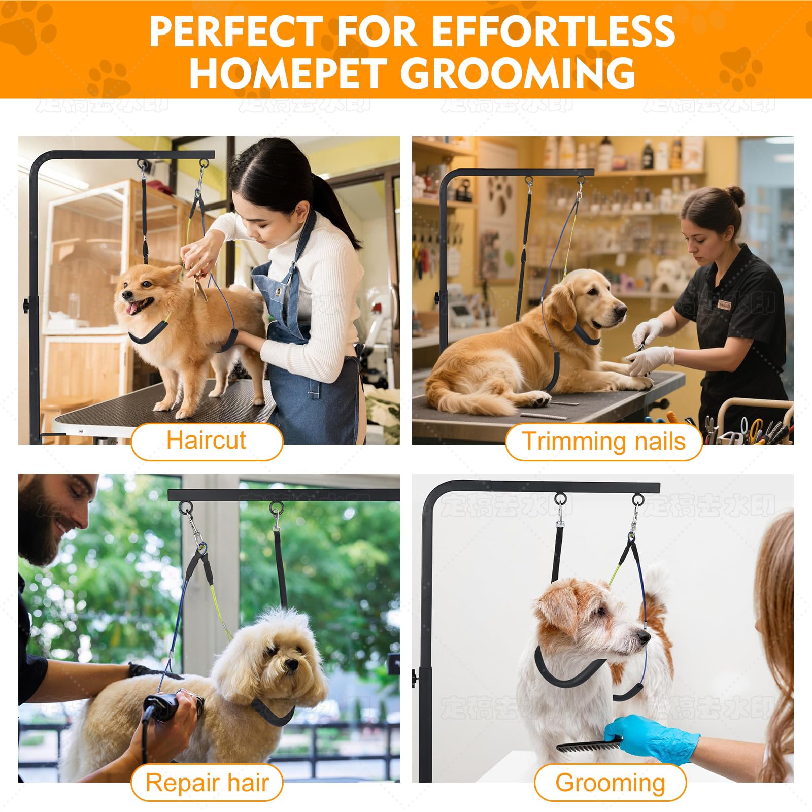 WeGXY dog grooming arm easy to install and remove for flexible setup