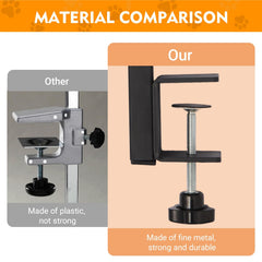 WeGXY dog grooming arm heavy-duty metal construction with rustproof coating