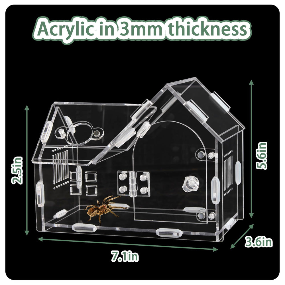 WEIKEJINA enclosure with magnetic door demonstrates quick access for easy cleaning