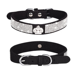 Collar WeimoMonkey ajustable para perro grande, cuello 37-45 cm con ajuste cómodo.