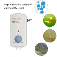 Weipro aquarium ozone generator oxidation potential highlights boosted redox balance.
