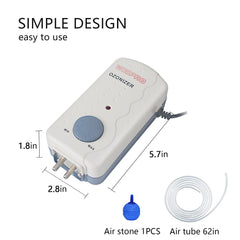 Weipro aquarium ozone generator water clarity demonstrates visibly cleaner water.