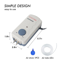 Weipro Ozonizer ET200 installed in an aquarium for clearer water