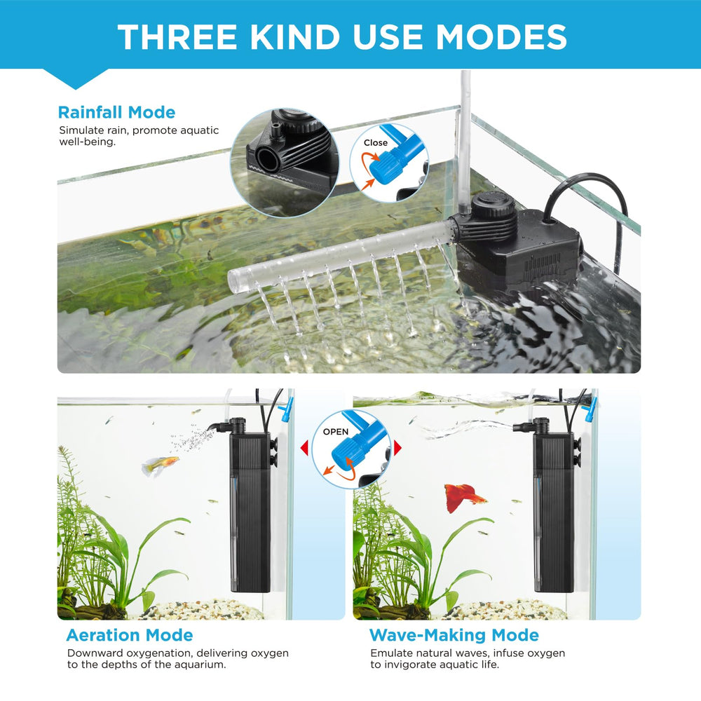 Weipro TE-900 activated carbon box removes impurities in freshwater