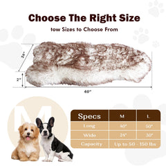 Welfibr non-slip Oxford-base detail shows stability on smooth floors for large dogs