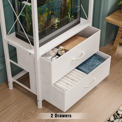 Welfuturer fish tank stand assembly; straightforward setup with included tools