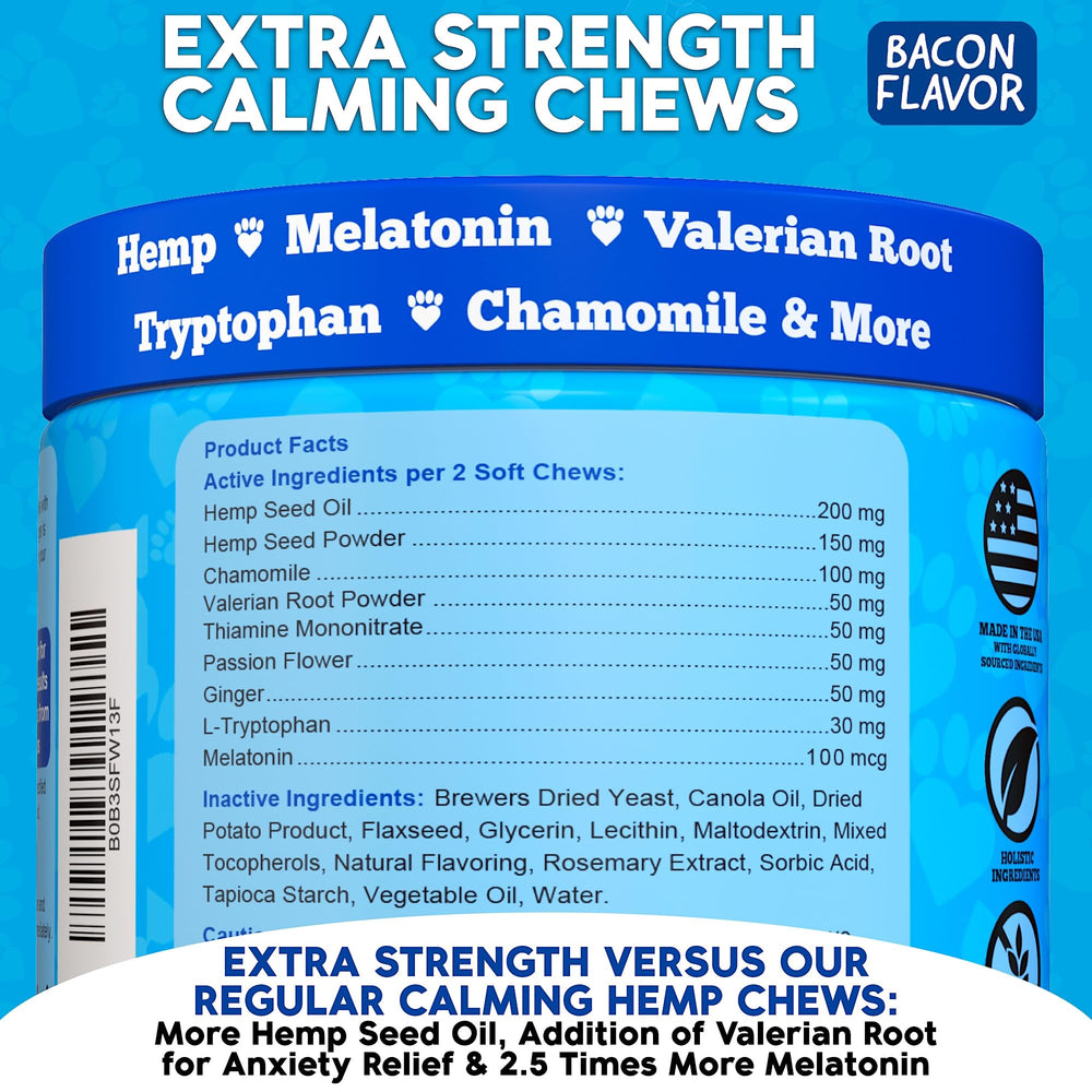 Well Loved Calming Chews valerian root promotes relaxed moments for dogs