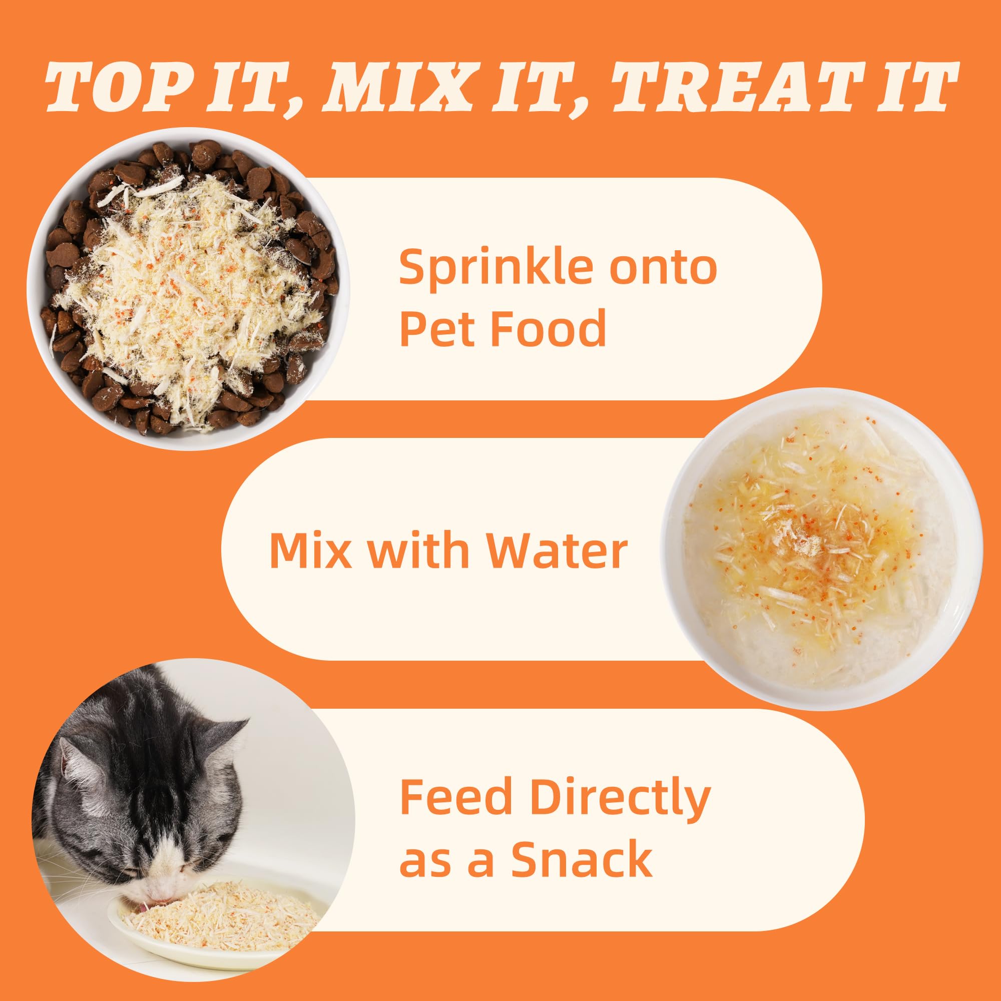 Wellix topper can be used as hydration mix or crunchy snack