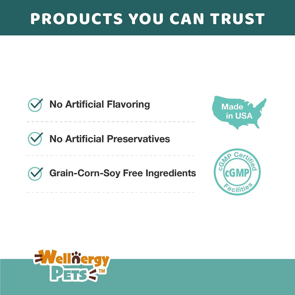 Wellnergy Pets ready-to-use formula fits into daily water routines.